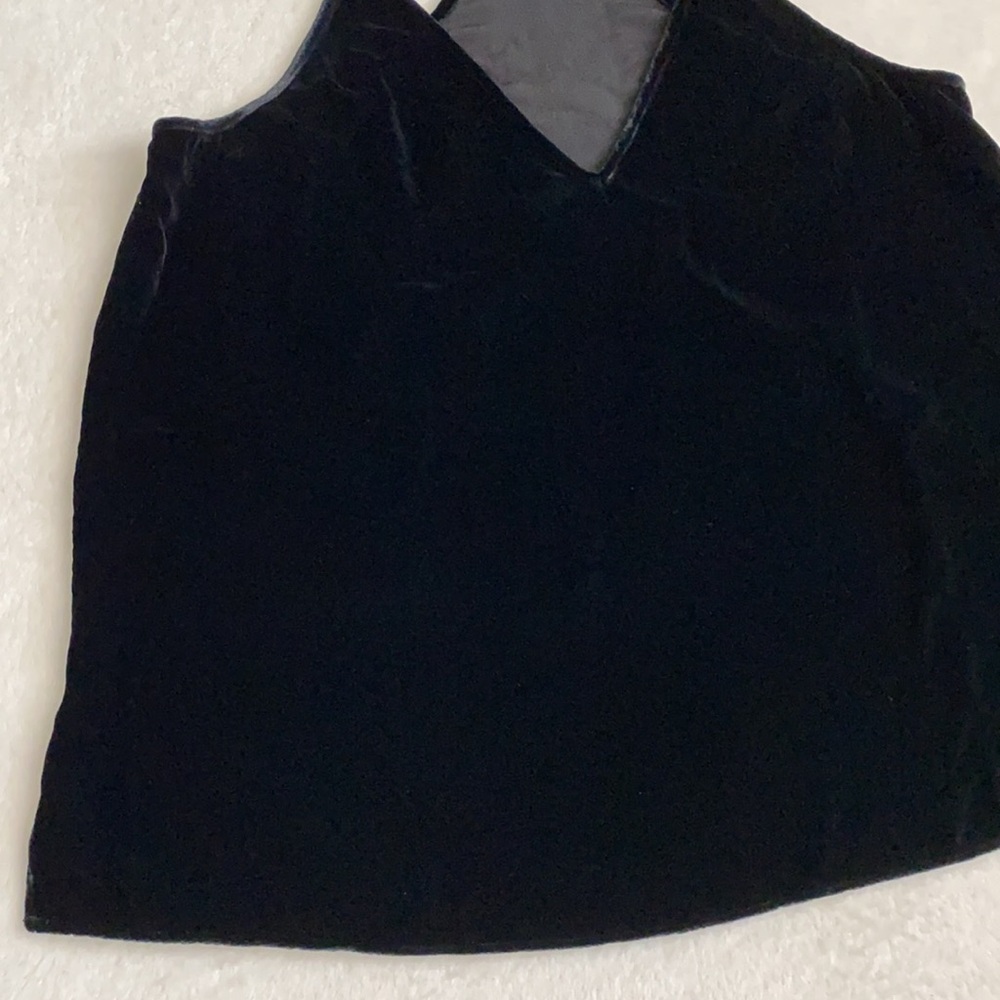 Cami NYC Black Velvet V-Neck Racerback Cami - Picture 4 of 14